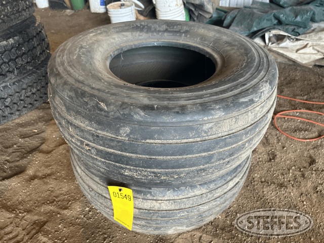 (2) 12.5-15 tires, 8-ply